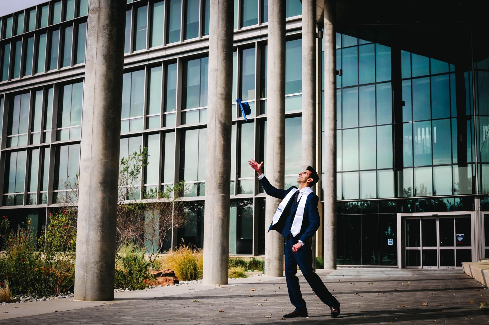 Sameer Dayani Graduation Photo